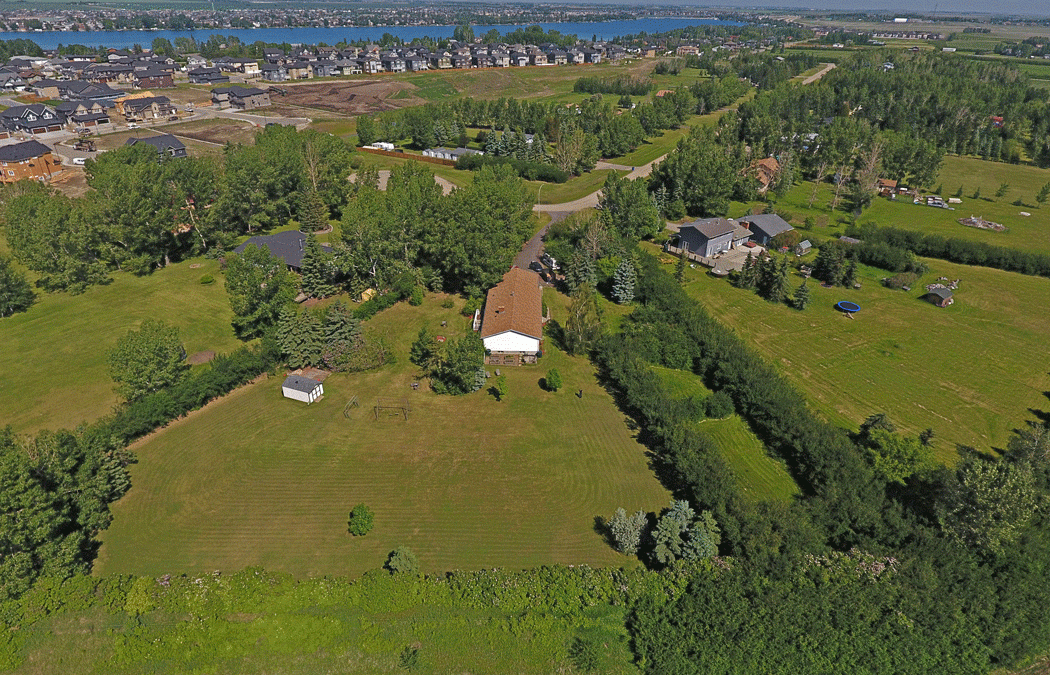 2 Acres in Chestermere