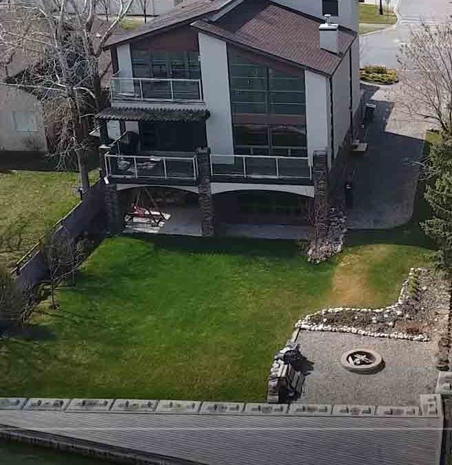 784 West Chestermere Drive Is A Stunning Lakefront Home