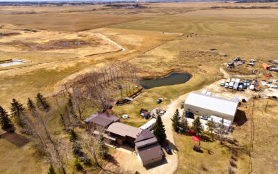 60 Acres With 2 Shops, and 2600 sq. ft. Home Near Chestermere.