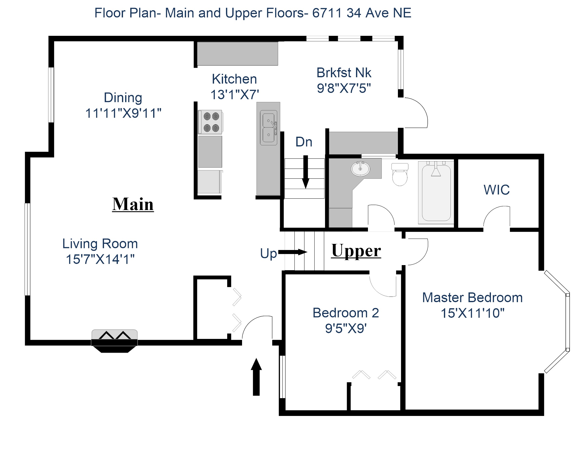 6711 34 Ave Floor Plan